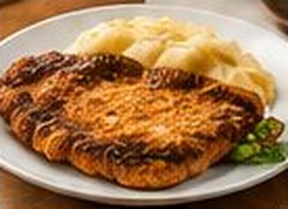 Milanesa con guarnición